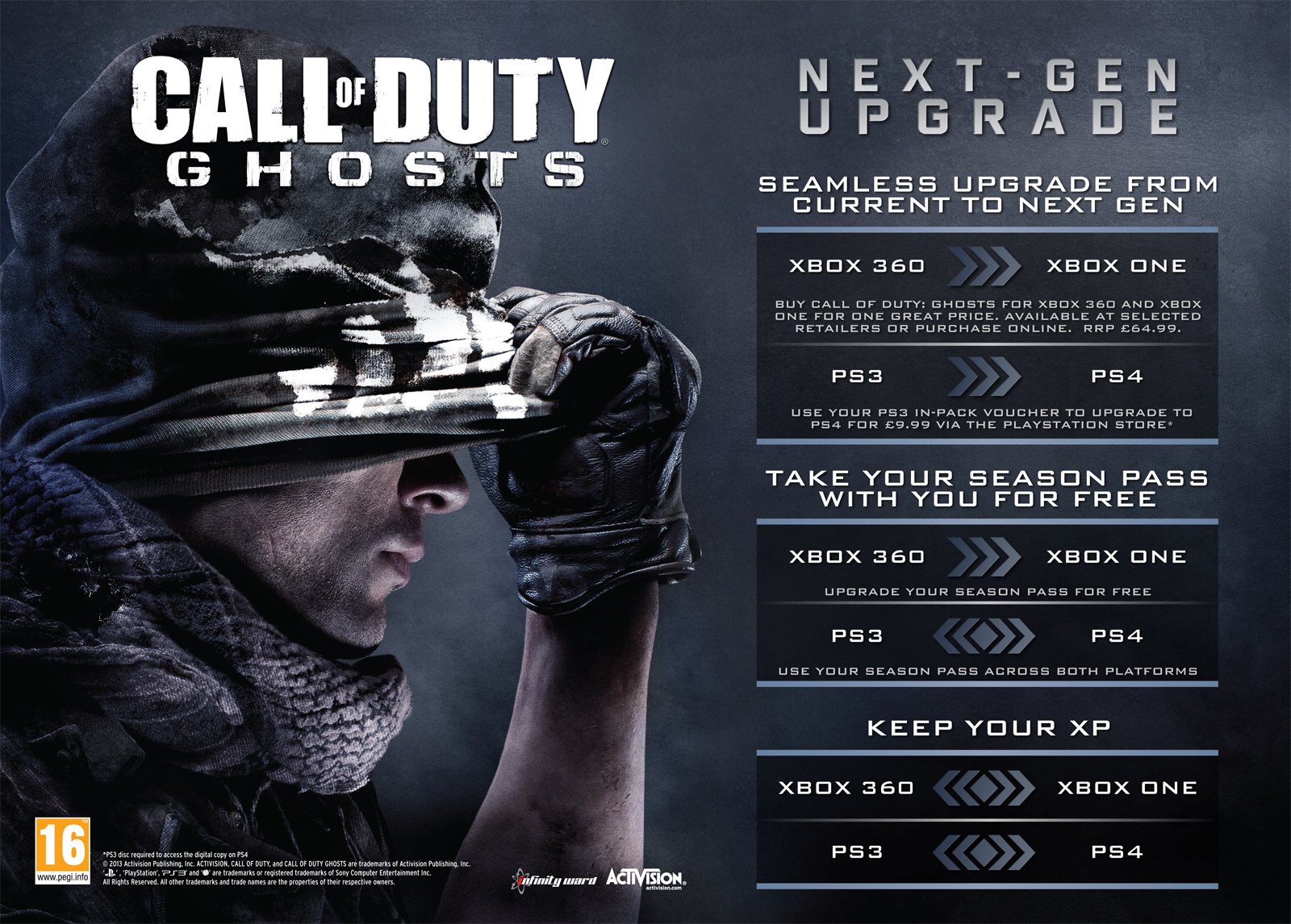 Amazon.com: Call of Duty: Ghosts (Xbox 360 & Xbox One) : Video Games